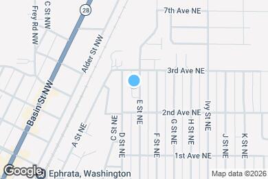 Map image of the property - 223 E St NE