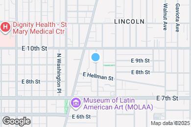 Map image of the property - 853 Cerritos Ave