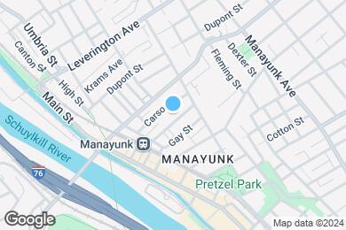 Map image of the property - The Roe at Manayunk Apartments and Townhomes