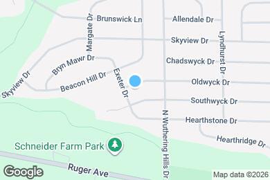 Map image of the property - 4012 Oldwyck Dr