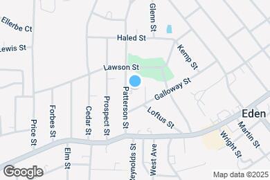 Map image of the property - 620 Patterson St