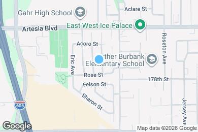 Map image of the property - 17631 Mapes Ave