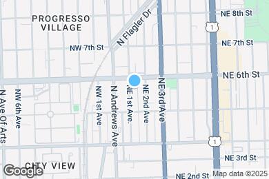 Map image of the property - 532 NE 1st Ave