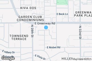 Map image of the property - 15121 N 29th St