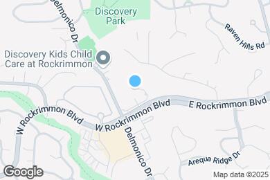 Map image of the property - 128 W Rockrimmon Blvd