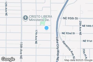 Map image of the property - 1744 NE 92nd St