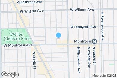 Map image of the property - 4419 N Seeley Ave
