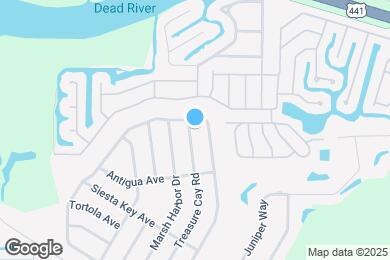 Map image of the property - 4461 Treasure Cay Rd