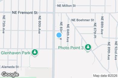 Map image of the property - 3205 NE 83rd Ave