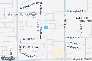 Map image of the property - 6313 N 68th Dr