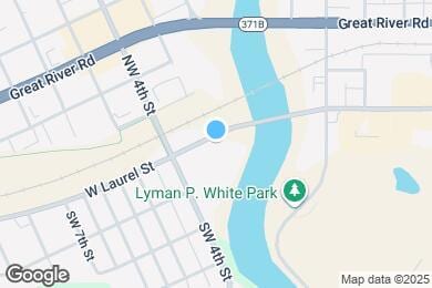 Map image of the property - 219 W Laurel St