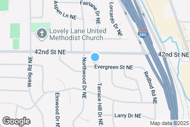 Map image of the property - 2230 Evergreen St NE