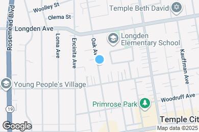 Map image of the property - 6142 Oak Ave