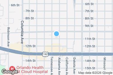 Map image of the property - 2410 11th St