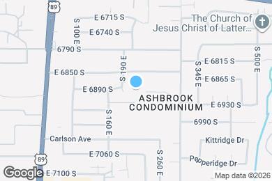 Map image of the property - 6887 S 190 E