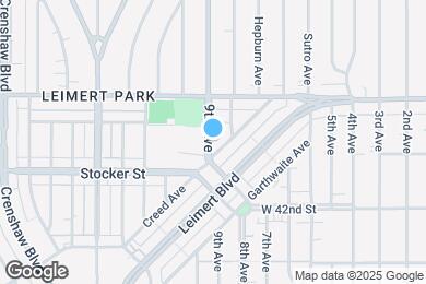 Map image of the property - 4114 9th Ave