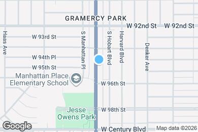 Map image of the property - 9450 S Western Ave