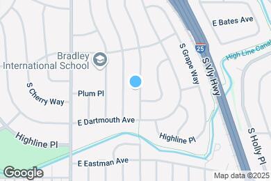 Map image of the property - Light & bright University Hills home with ...