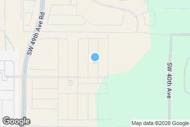 Map image of the property - 8684 SW 44th Ct