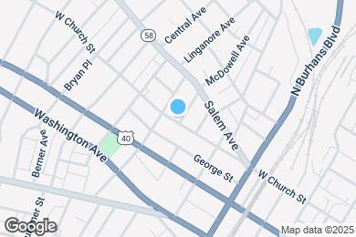 Map image of the property - 604 W Church St
