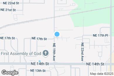 Map image of the property - 1933 NE 17th Pl