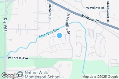 Map image of the property - 275 W Whispering Oaks Ln