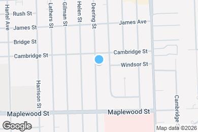 Map image of the property - 6708 Deering St