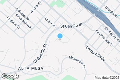 Map image of the property - 819 W Figueroa St