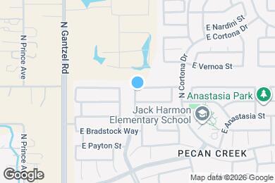 Map image of the property - 651 E Christopher St