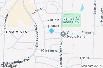 Map image of the property - 8001 E 89th Ter