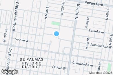 Map image of the property - 1203 Jasmine Ave