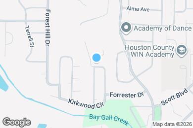 Map image of the property - 109 Kirkwood Cir