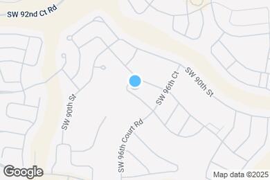 Map image of the property - 9285 SW 93rd Cir