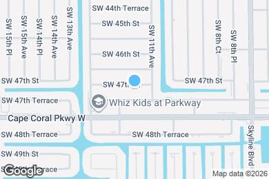 Map image of the property - 1116 SW 47th St
