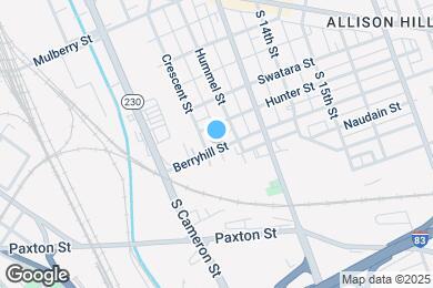 Map image of the property - 1212 Berryhill St