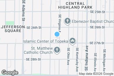 Map image of the property - 2635 SE Virginia Ave