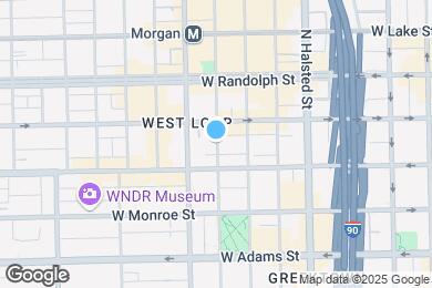 Map image of the property - 52 N Sangamon St