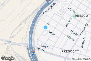 Map image of the property - 886 Pine St