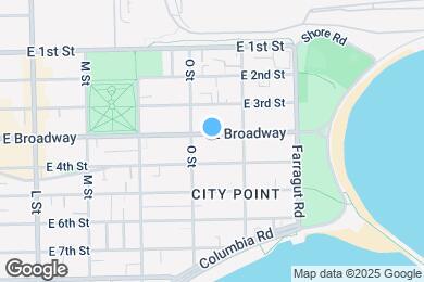 Map image of the property - 895 E Broadway