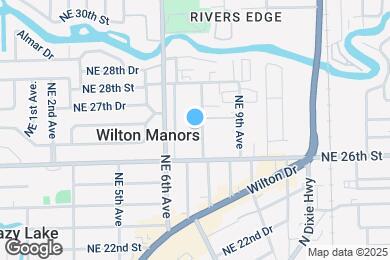 Map image of the property - 2643 NE 8th Ave