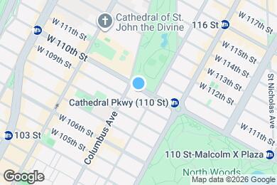 Map image of the property - Room in Shared 4 bed/1.5 bath home in Upper West Side