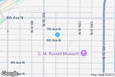 Map image of the property - 1001 6th Ave N