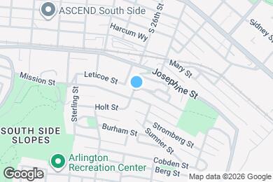 Map image of the property - 73 1/2 Barry St