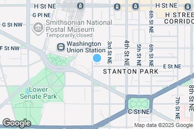 Map image of the property - 206 E St NE