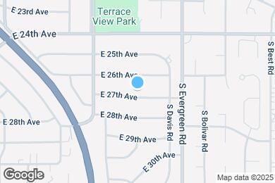 Map image of the property - 13623 E 27th Ave