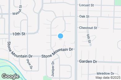 Map image of the property - 820 Stone Mountain Ct