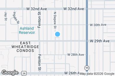 Map image of the property - 2906 Depew St