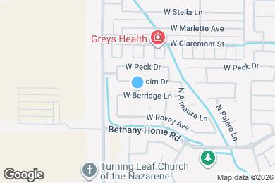 Map image of the property - 13812 W Berridge Ln