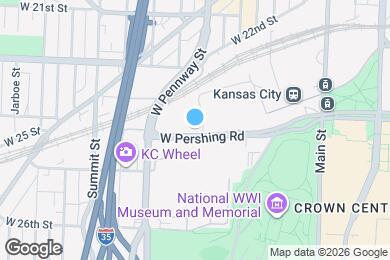 Map image of the property - 360 W Pershing Rd