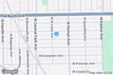 Map image of the property - 3446 W Beach Ave